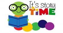 colorful caterpillar wearing glasses and reading a book